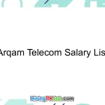 Arqam Telecom Salary List