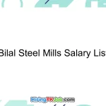 Bilal Steel Mills Salary List