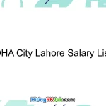 DHA City Lahore Salary List