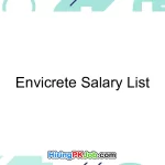 Envicrete Salary List