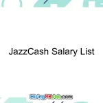 JazzCash Salary List