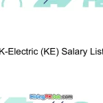 K-Electric (KE) Salary List