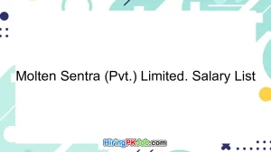 Molten Sentra (Pvt.) Limited. Salary List