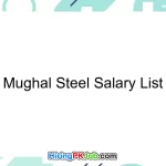 Mughal Steel Salary List