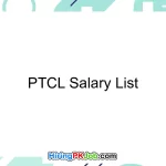 PTCL Salary List