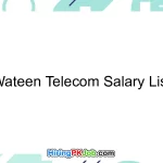 Wateen Telecom Salary List